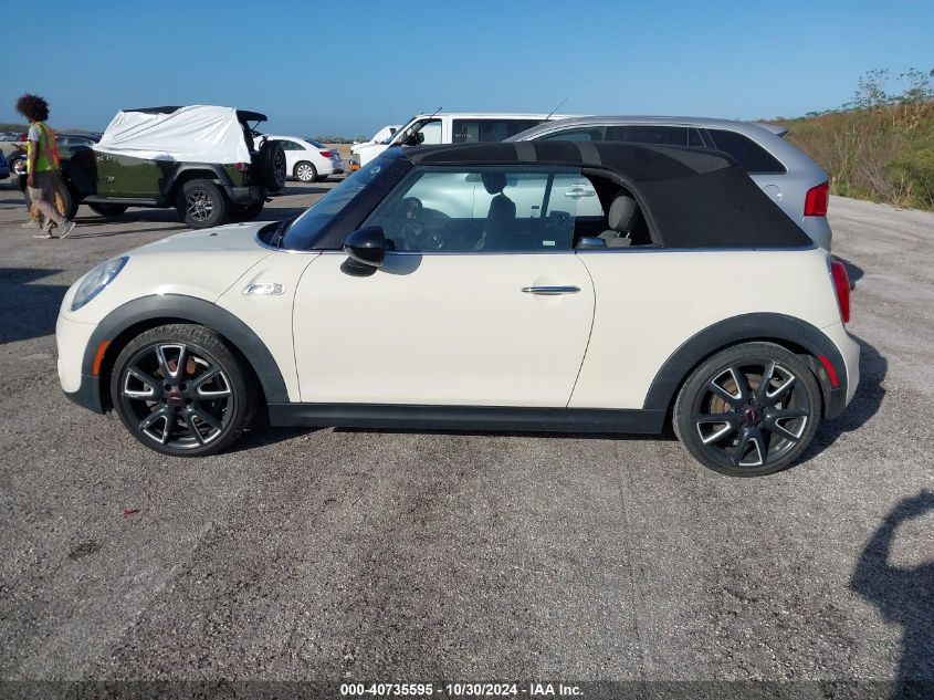 2017 Mini Convertible Cooper S VIN: WMWWG9C34H3C81830 Lot: 40735595