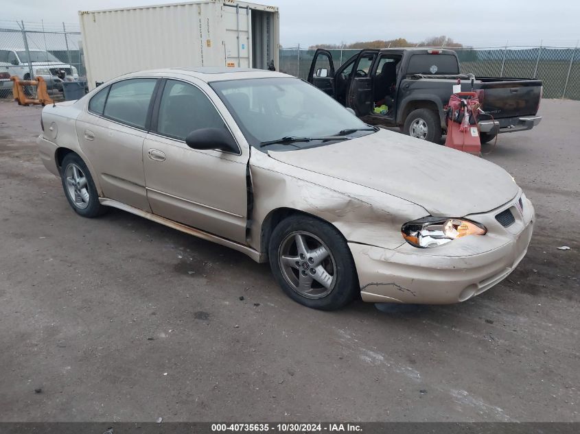 2003 Pontiac Grand Am Se1 VIN: 1G2NF52E03C303684 Lot: 40735635