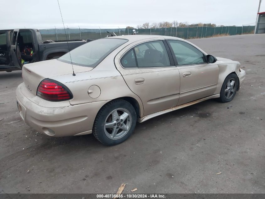 2003 Pontiac Grand Am Se1 VIN: 1G2NF52E03C303684 Lot: 40735635