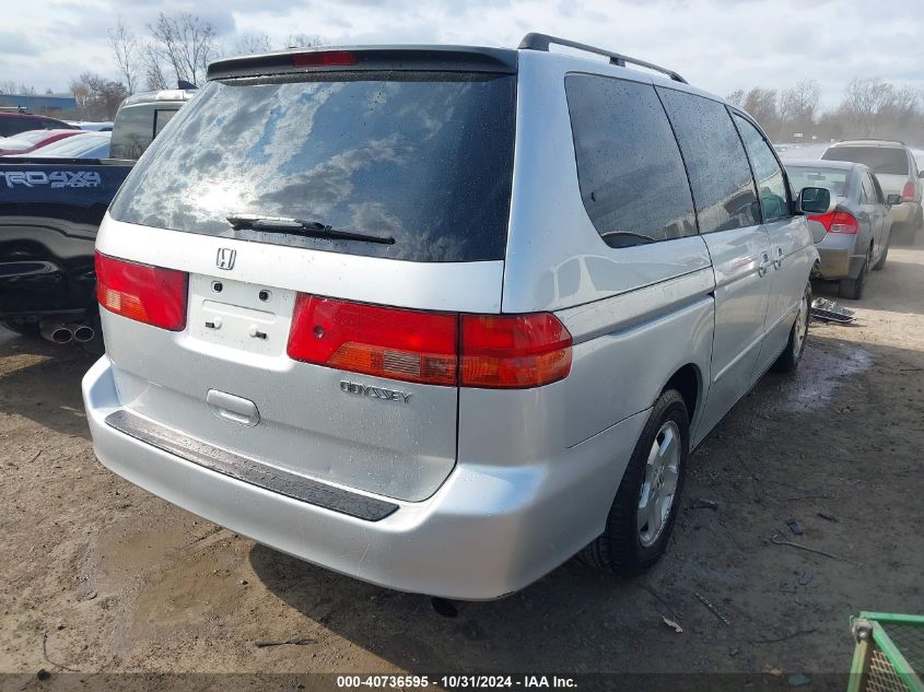 2001 Honda Odyssey Ex VIN: 2HKRL18691H603983 Lot: 40736595