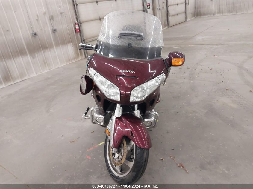 2006 Honda Gl1800 VIN: 1HFSC47F86A513054 Lot: 40736727