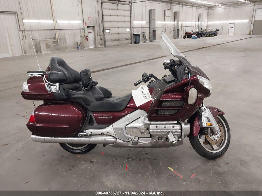 2006 Honda Gl1800 VIN: 1HFSC47F86A513054 Lot: 40736727