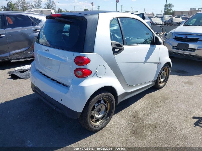 2013 Smart Fortwo Passion/Pure VIN: WMEEJ3BA9DK701349 Lot: 40736916