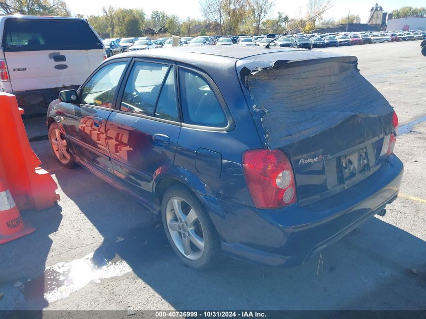 2003 Mazda Protege5 VIN: JM1BJ245531160512 Lot: 40736999