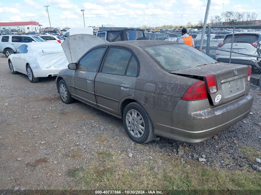 2004 Honda Civic Lx VIN: 2HGES16574H513144 Lot: 40737866