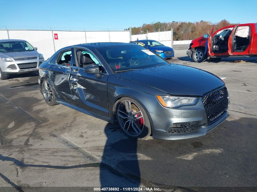 2015 Audi S3 2.0T Premium Plus VIN: WAUBFGFFXF1057849 Lot: 40738692