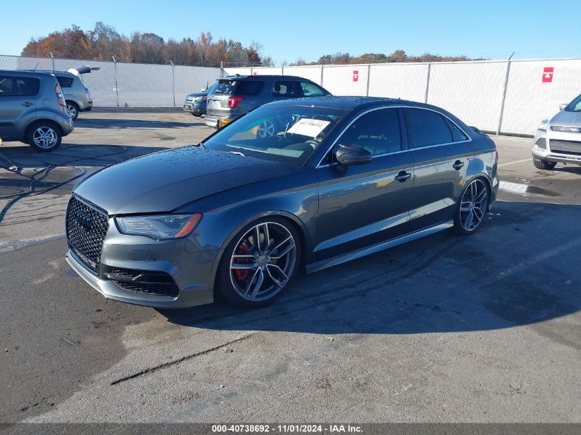 2015 Audi S3 2.0T Premium Plus VIN: WAUBFGFFXF1057849 Lot: 40738692