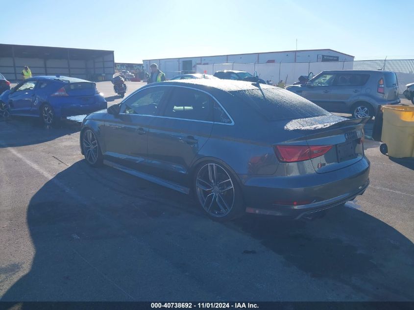 2015 Audi S3 2.0T Premium Plus VIN: WAUBFGFFXF1057849 Lot: 40738692