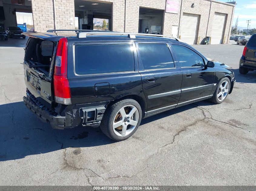 2004 Volvo V70 R VIN: YV1SJ52Y542380186 Lot: 40739390