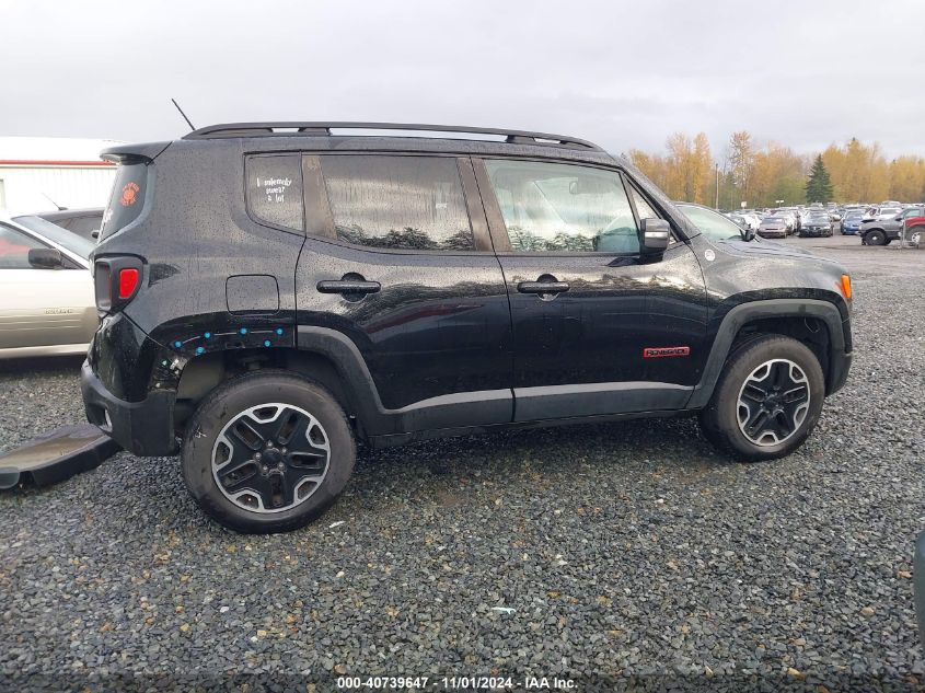 2016 Jeep Renegade Trailhawk VIN: ZACCJBCT6GPE07997 Lot: 40739647