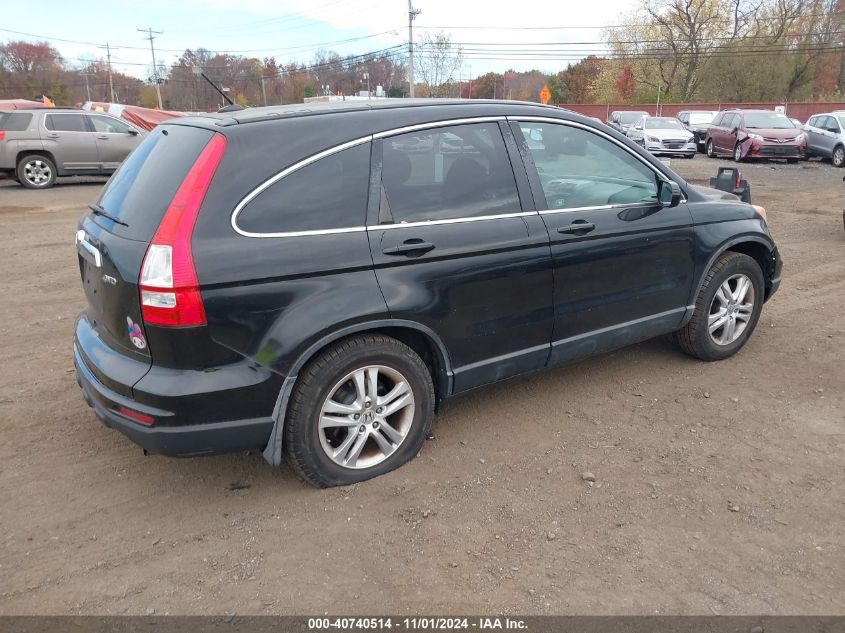 2010 Honda Cr-V Ex-L VIN: 5J6RE4H72AL054122 Lot: 40740514