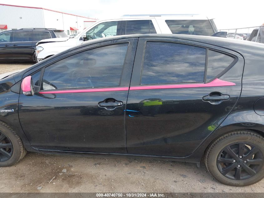 2016 Toyota Prius C Persona Series VIN: JTDKDTB33G1115914