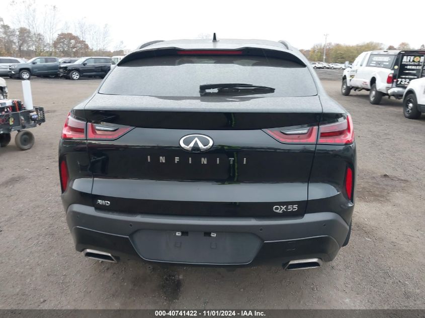 2023 Infiniti Qx55 Luxe Awd VIN: 3PCAJ5JRXPF101232 Lot: 40741422