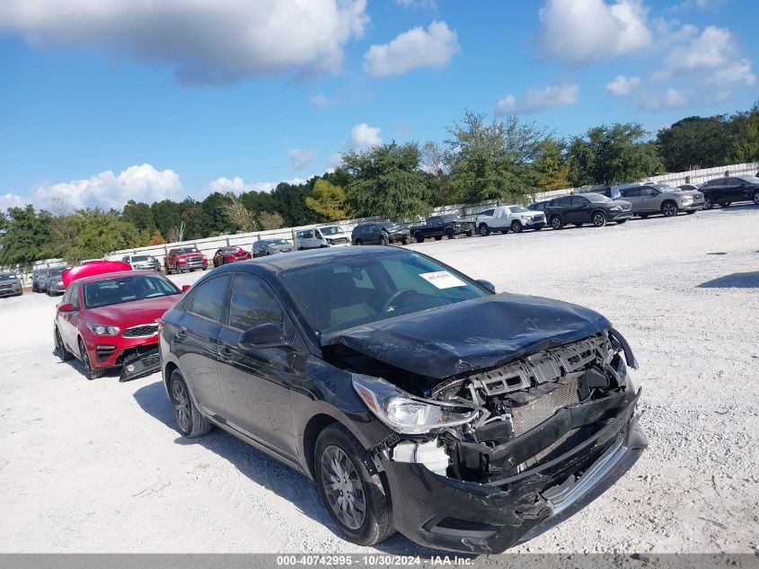 2022 Hyundai Accent Se VIN: 3KPC24A67NE182201 Lot: 40742995