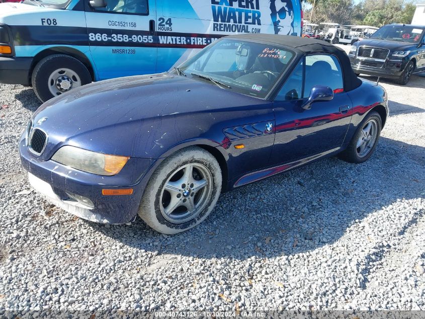 1996 BMW Z3 1.9 VIN: 4USCH7326TLB71248 Lot: 40743126