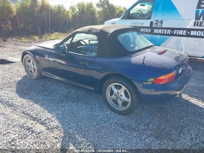 1996 BMW Z3 1.9 VIN: 4USCH7326TLB71248 Lot: 40743126