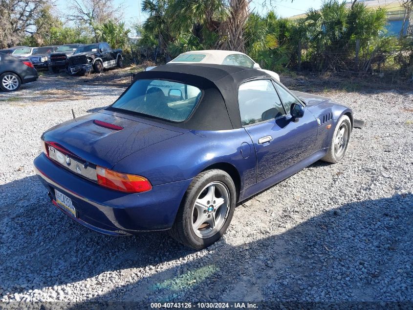 1996 BMW Z3 1.9 VIN: 4USCH7326TLB71248 Lot: 40743126