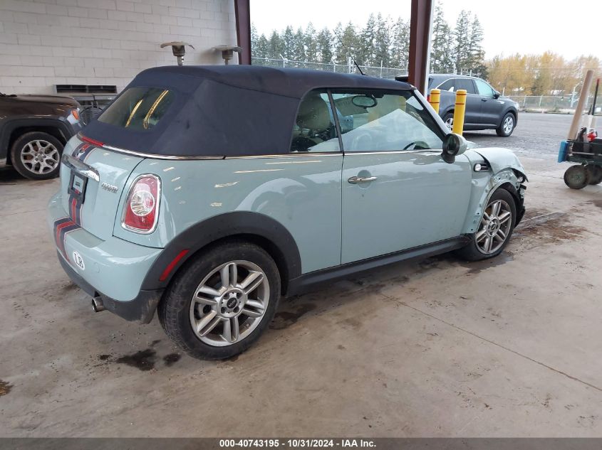 2013 Mini Convertible Cooper VIN: WMWZN3C54DT568433 Lot: 40743195