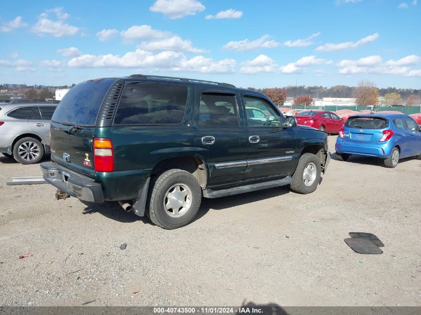 2003 GMC Yukon Slt VIN: 1GKEK13Z53J298001 Lot: 40743500