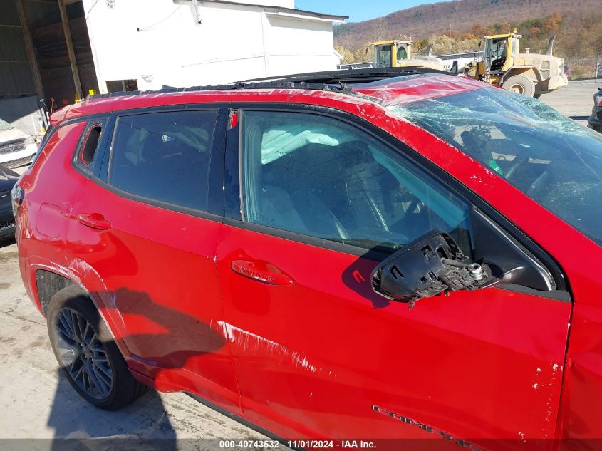 2022 Jeep Compass (Red) Edition 4X4 VIN: 3C4NJDCB6NT237190 Lot: 40743532