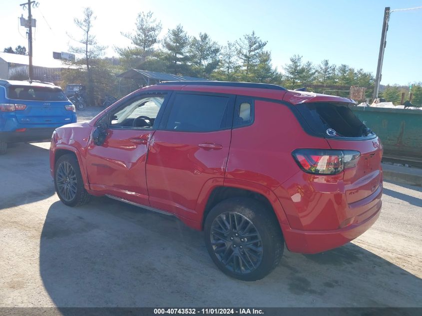 2022 Jeep Compass (Red) Edition 4X4 VIN: 3C4NJDCB6NT237190 Lot: 40743532