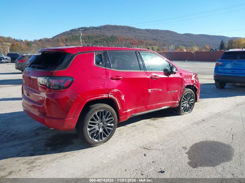 2022 Jeep Compass (Red) Edition 4X4 VIN: 3C4NJDCB6NT237190 Lot: 40743532