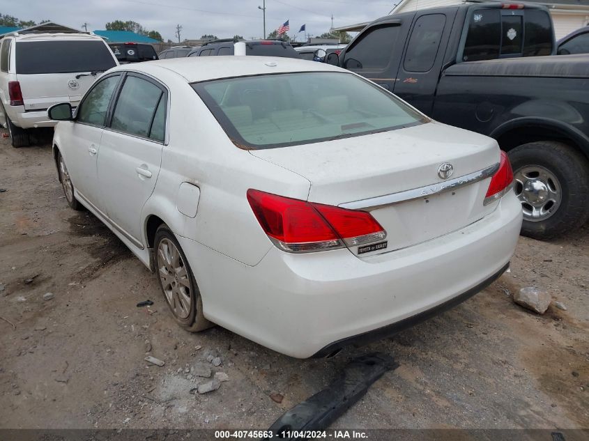 2011 Toyota Avalon VIN: 4T1BK3DB1BU406229 Lot: 40745663