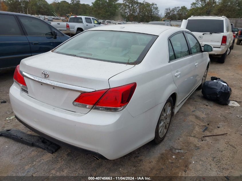 2011 Toyota Avalon VIN: 4T1BK3DB1BU406229 Lot: 40745663