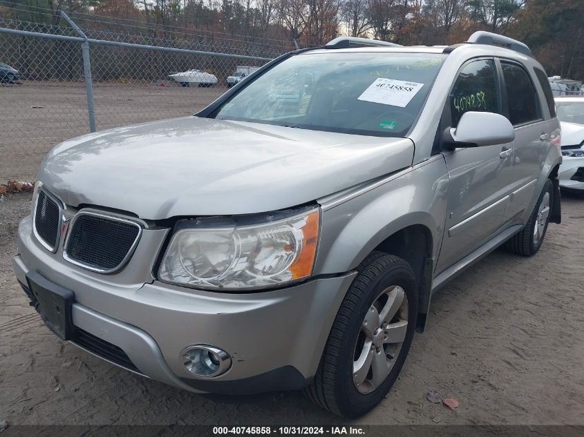 2008 Pontiac Torrent VIN: 2CKDL43F286058848 Lot: 40745858