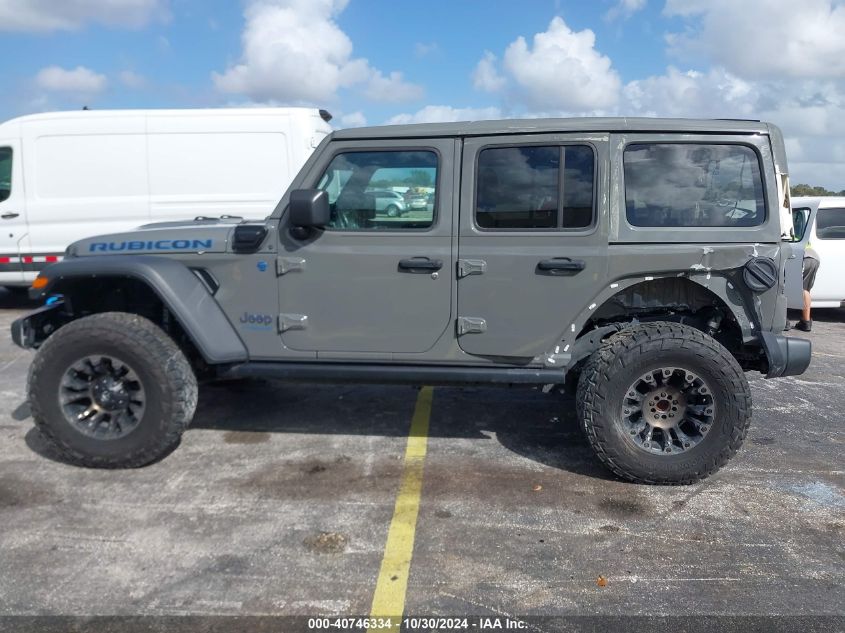 2022 Jeep Wrangler 4Xe Unlimited Rubicon 4X4 VIN: 1C4JJXR62NW189370 Lot: 40746334