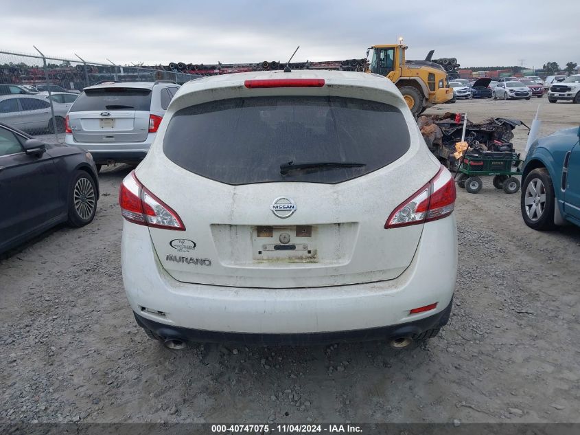 2013 Nissan Murano S VIN: JN8AZ1MU3DW204294 Lot: 40747075