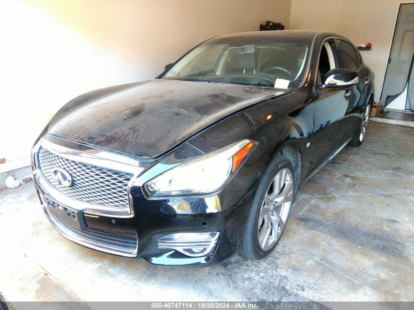 2016 Infiniti Q70L 3.7 VIN: JN1BY1PP7GM630260 Lot: 40747114