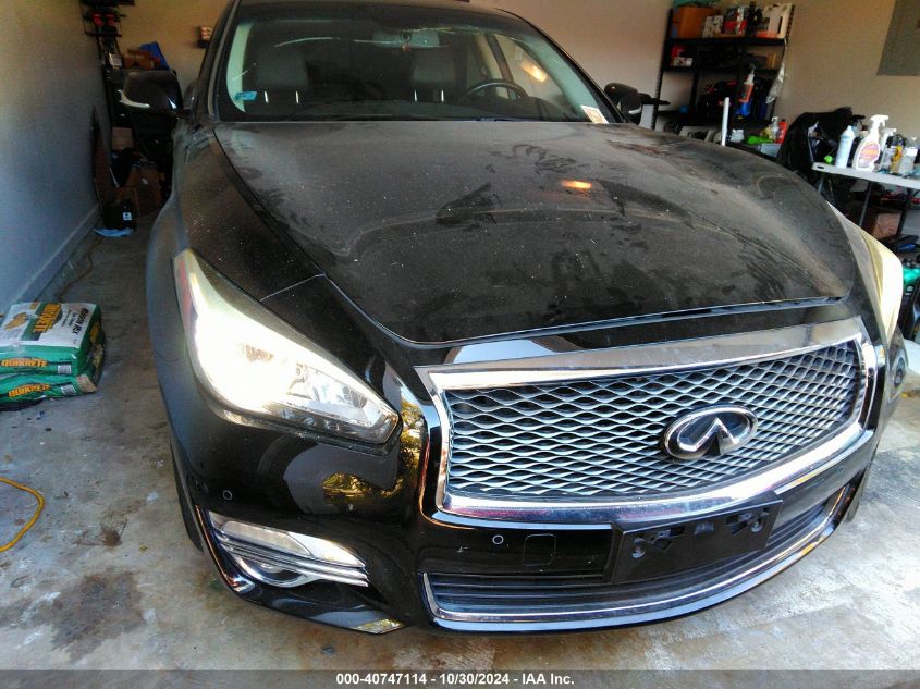 2016 Infiniti Q70L 3.7 VIN: JN1BY1PP7GM630260 Lot: 40747114