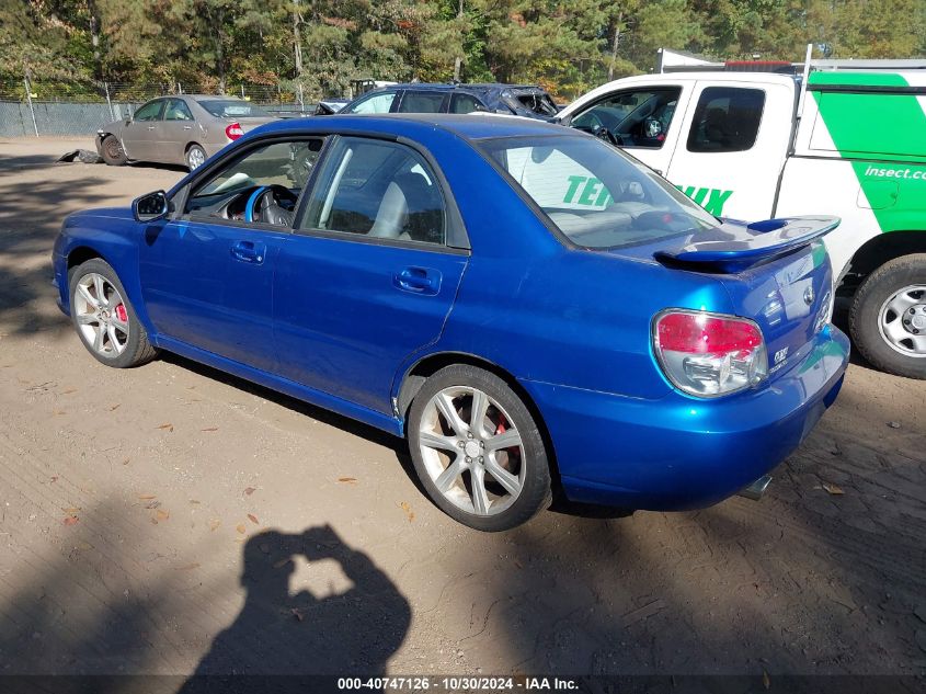 2006 Subaru Impreza Wrx/Wrx Limited/Wrx Tr VIN: JF1GD79666G506182 Lot: 40747126