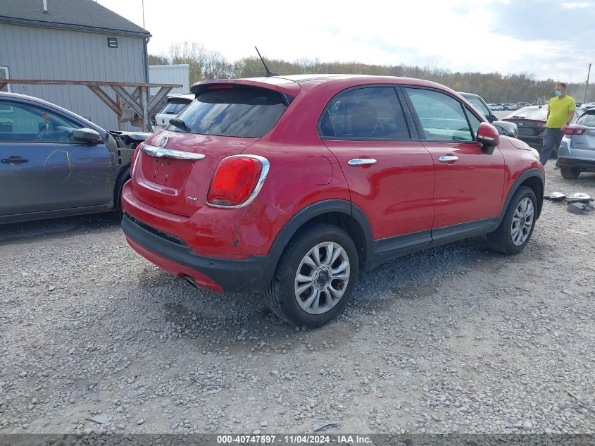 2016 Fiat 500X Easy VIN: ZFBCFYBT7GP349467 Lot: 40747597