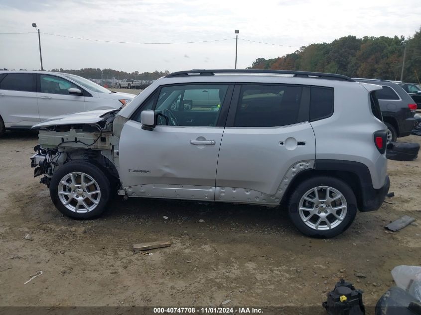 2019 Jeep Renegade Latitude Fwd VIN: ZACNJABB2KPK07538 Lot: 40747708