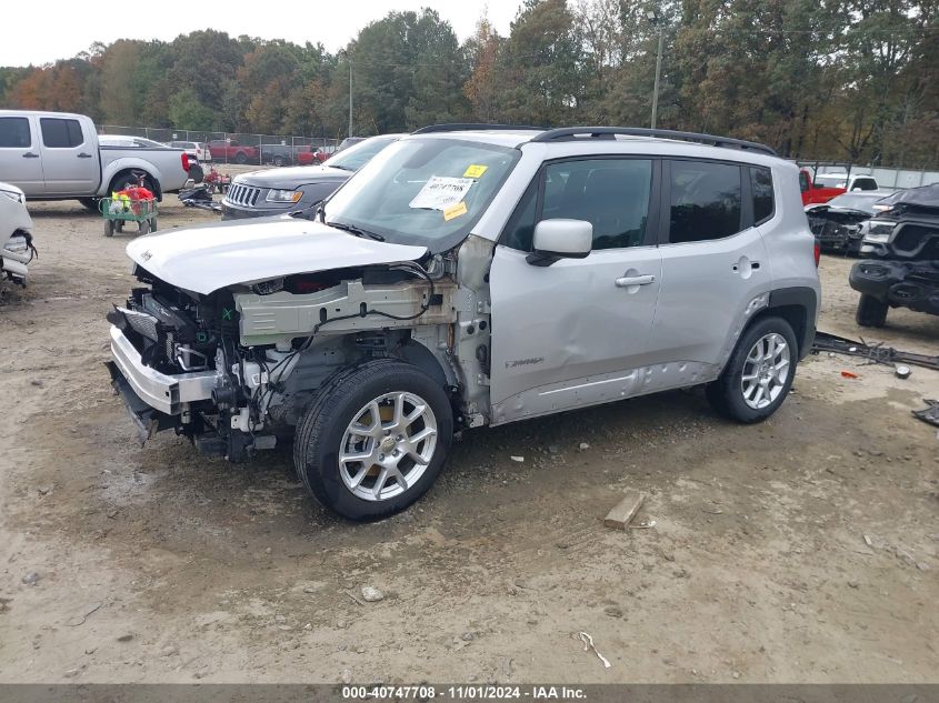 2019 Jeep Renegade Latitude Fwd VIN: ZACNJABB2KPK07538 Lot: 40747708