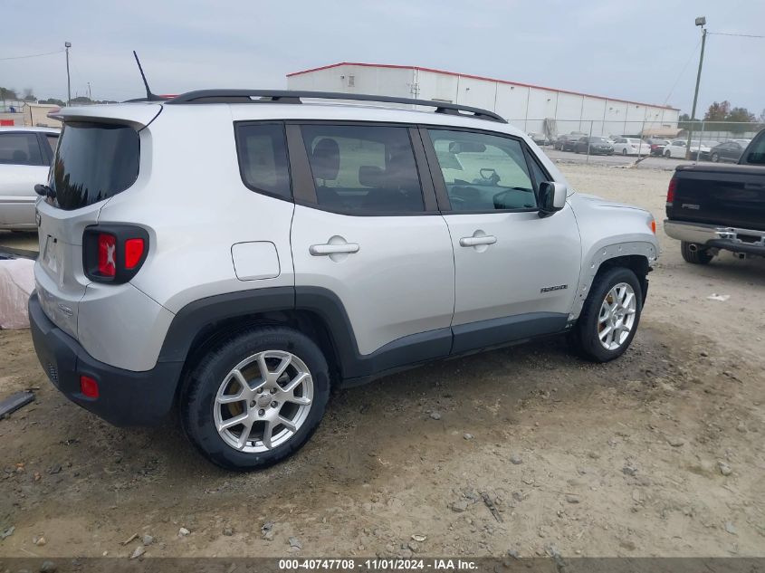 2019 Jeep Renegade Latitude Fwd VIN: ZACNJABB2KPK07538 Lot: 40747708