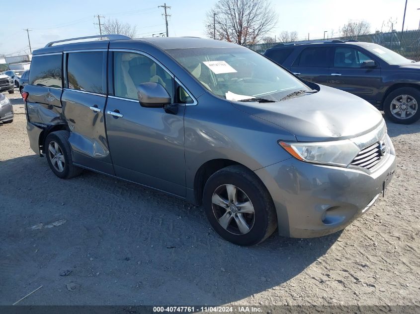 2016 Nissan Quest S/Sv/Sl/Platinum VIN: JN8AE2KP9G9156057 Lot: 40747761