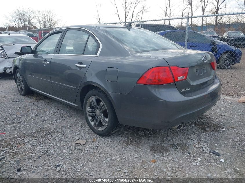 2009 Kia Optima Sx V6 VIN: KNAGE224995363647 Lot: 40748458