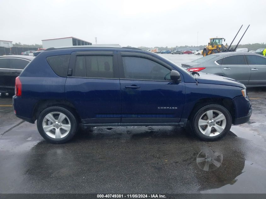 2016 Jeep Compass Sport VIN: 1C4NJCBA9GD600495