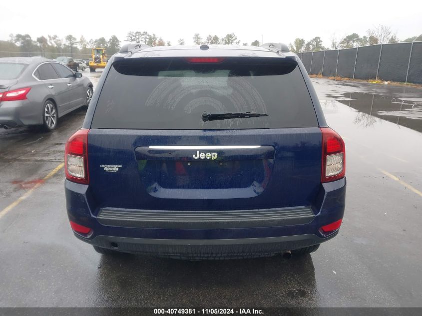 2016 Jeep Compass Sport VIN: 1C4NJCBA9GD600495