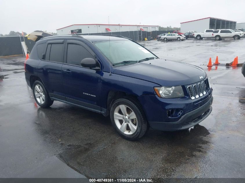 2016 Jeep Compass Sport VIN: 1C4NJCBA9GD600495