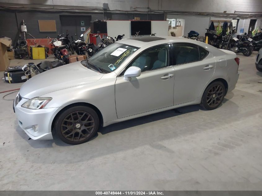 2008 Lexus Is 250 VIN: JTHCK262982026851 Lot: 40749444