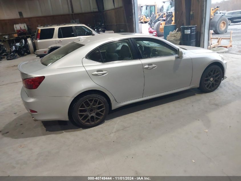 2008 Lexus Is 250 VIN: JTHCK262982026851 Lot: 40749444