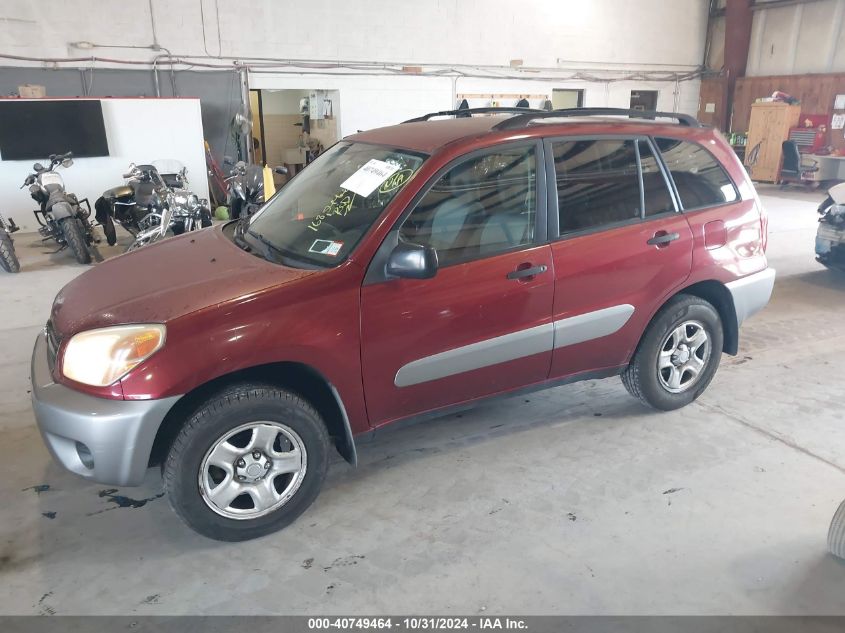 2005 Toyota Rav4 VIN: JTEHD20V350050487 Lot: 40749464