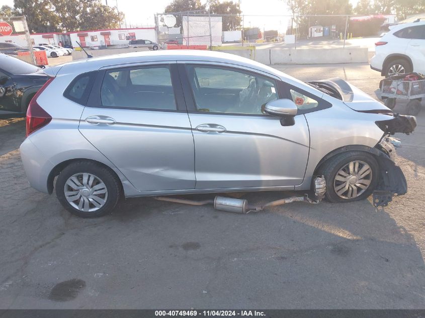 2015 Honda Fit Lx VIN: 3HGGK5H54FM716378 Lot: 40749469