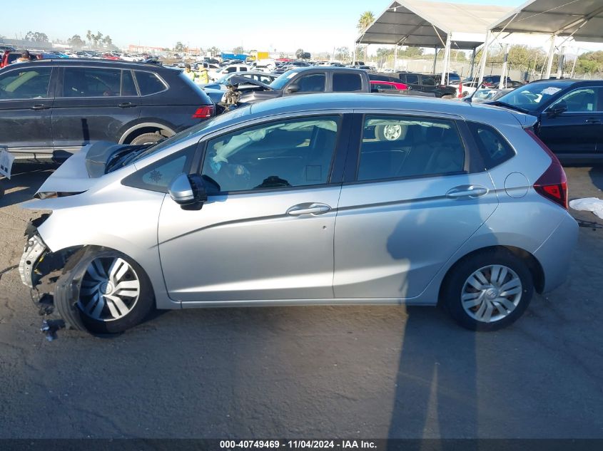 2015 Honda Fit Lx VIN: 3HGGK5H54FM716378 Lot: 40749469