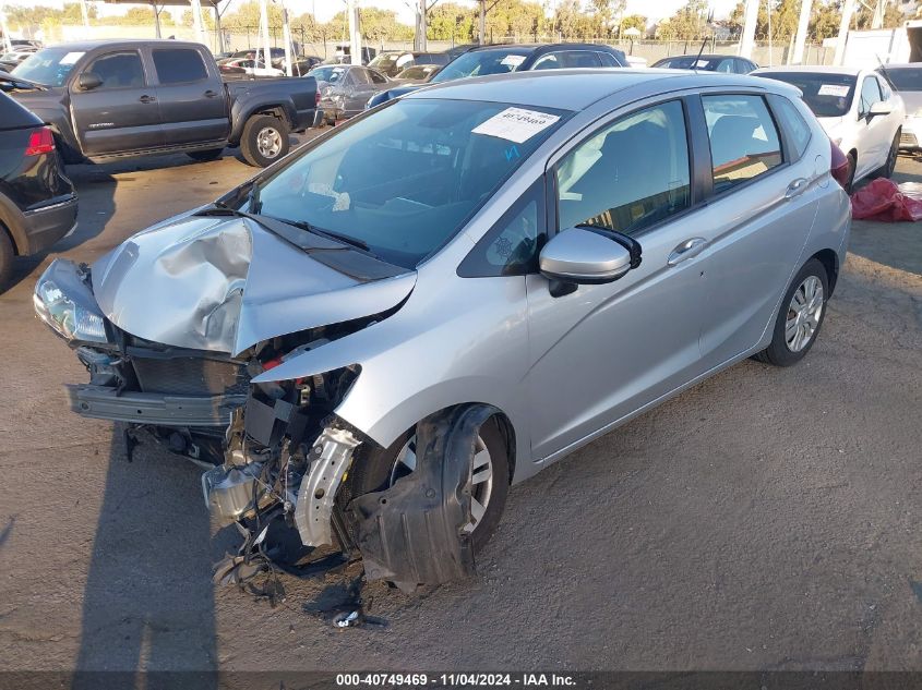 2015 Honda Fit Lx VIN: 3HGGK5H54FM716378 Lot: 40749469