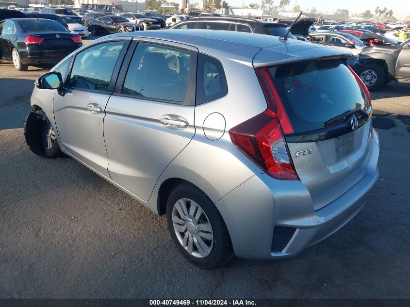 2015 Honda Fit Lx VIN: 3HGGK5H54FM716378 Lot: 40749469